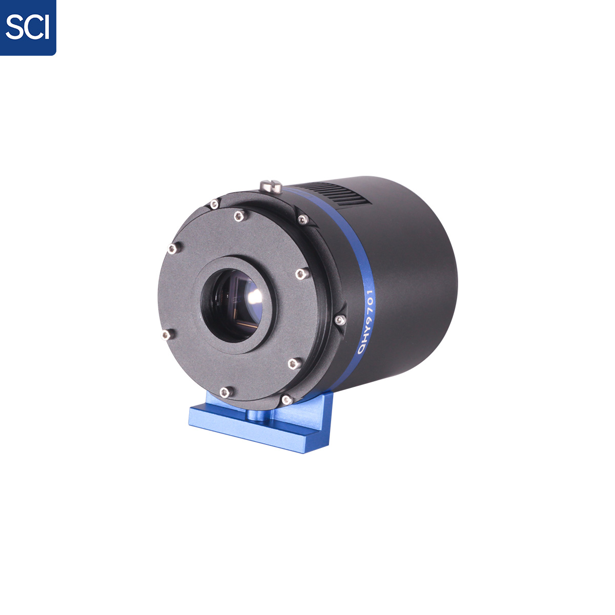 QHY9701 is a cooled scientific CMOS camera with GSENSE9701 back illuminated sCMOS sensor. With the characteristics of large pixels, ultra-wide spectrum and low noise