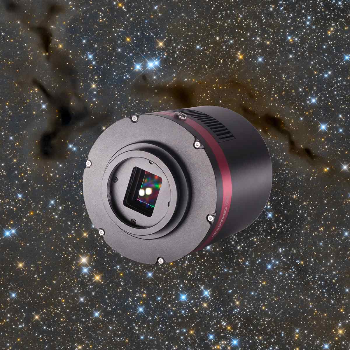 QHY294M & QHY294C Astronomy Cooled Camera is a 4/3-inch back-illuminated camera, equipped with Sony IMX294 (Color) and IMX492 (Mono) sensor.
