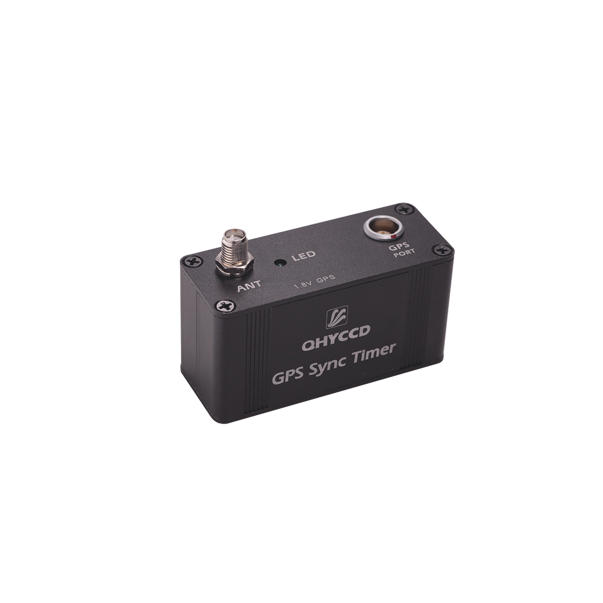 The QHY-GPSBOX is a compact camera accessory that provides high-precision GPS hardware time scales allowing some QHYCCD cameras to obtain accurate time information of the camera's exposure time. 