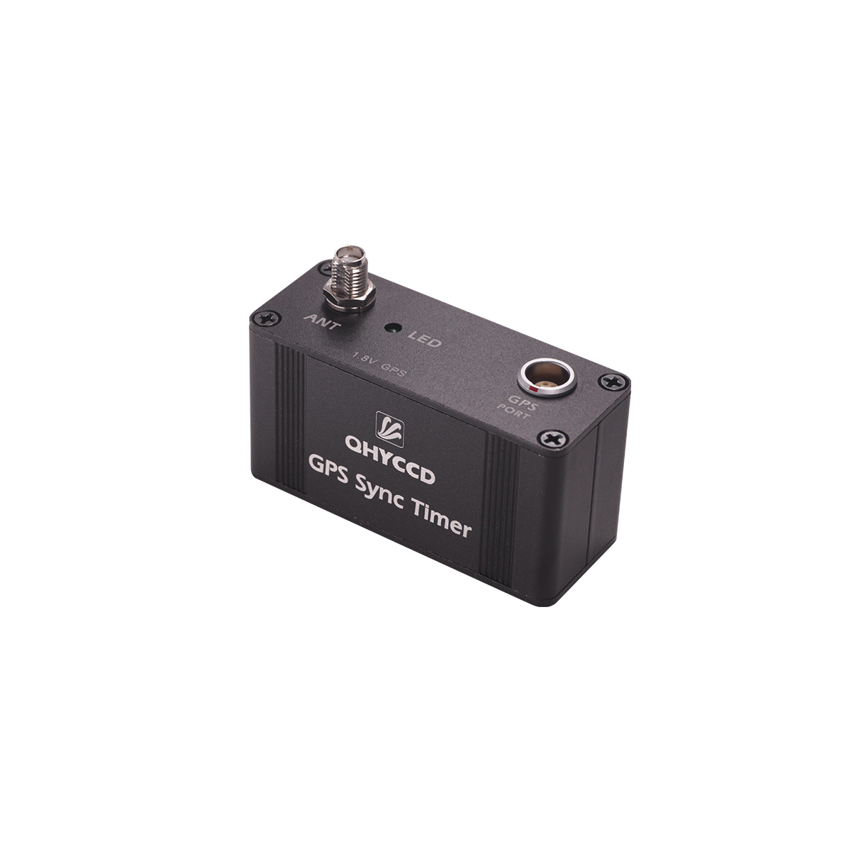 The QHY-GPSBOX is a compact camera accessory that provides high-precision GPS hardware time scales allowing some QHYCCD cameras to obtain accurate time information of the camera's exposure time. 