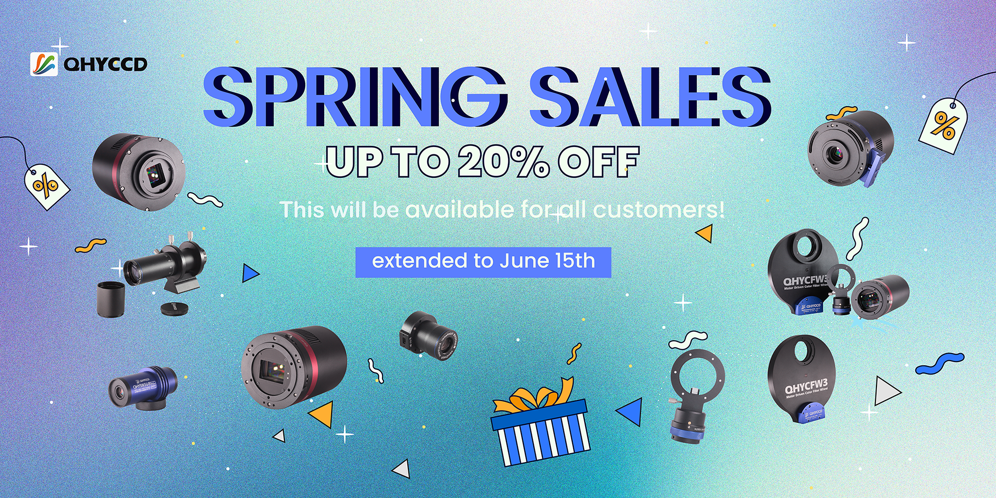 QHYCCD Spring Sales comes!