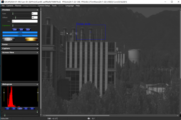 QHY Fotocamera miniCam8 Mono Combo